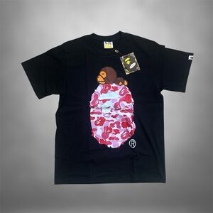 Pink Bape Shirt S